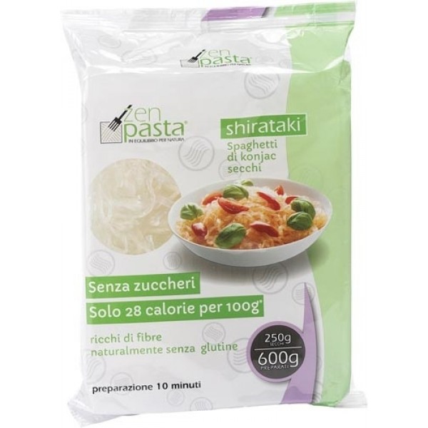 Shirataki essiccati Tagliatelle 250g Zenpasta