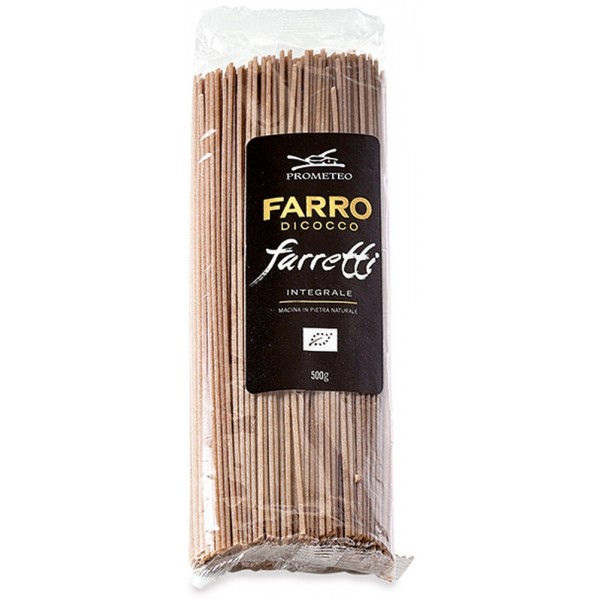 Spaghetti integrali di Farro "Le Farrette" 500g Prometeo