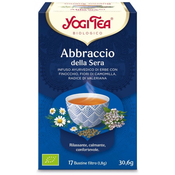 Tisana Ayurvedica Abbraccio della Sera 17 fltri Yogi Tea