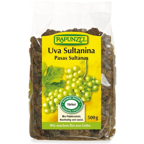 Uva Sultanina 500g Rapunzel