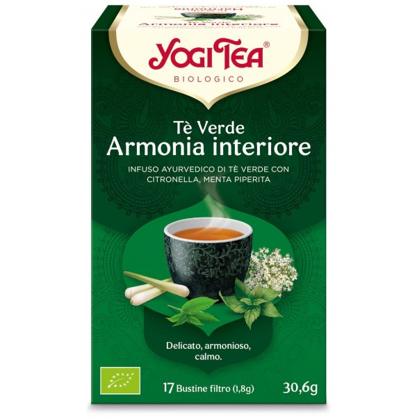 Yogi Tea Te verde armonia interiore 30,6g YOGI TEA